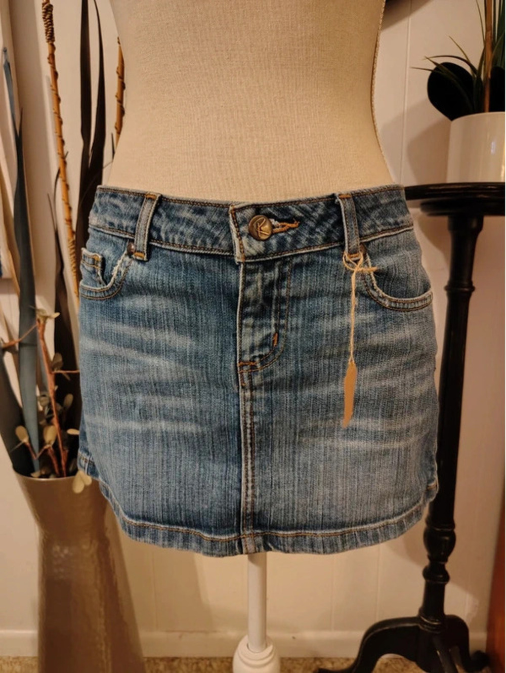 Rampage Y2K Denim Mini Skirt | Size 27